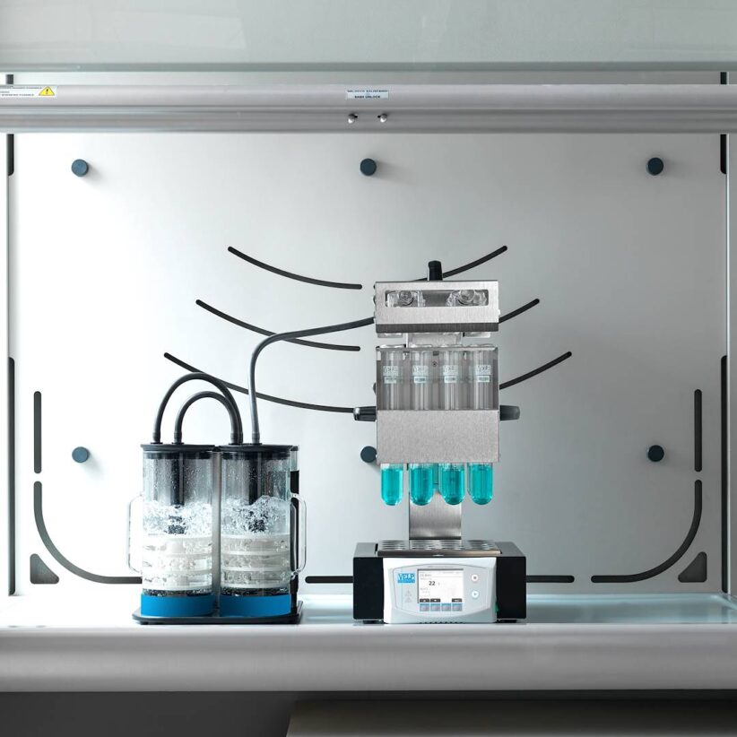 Lavador de Gases KS 1000 (SCRUBBER) - VELP Scientífica sistema