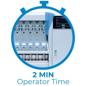 Extrator Totalmente Automático operação em 2 minutos