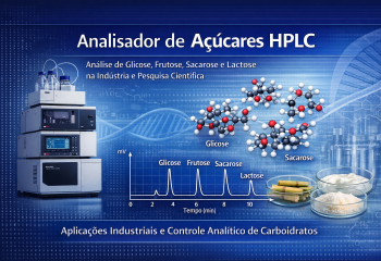 Analisador de Açúcares HPLC Aplicações industriais e controle analítico de carboidratos