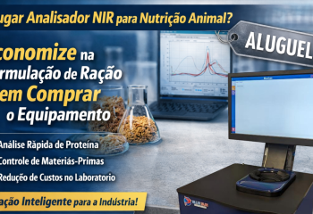 Locação de analisador NIR para indústria de ração